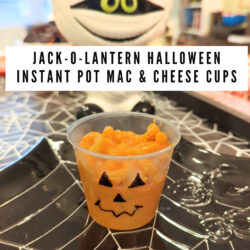 Easy Family Dinner - Halloween Jack-O-Lantern Mac & Cheese