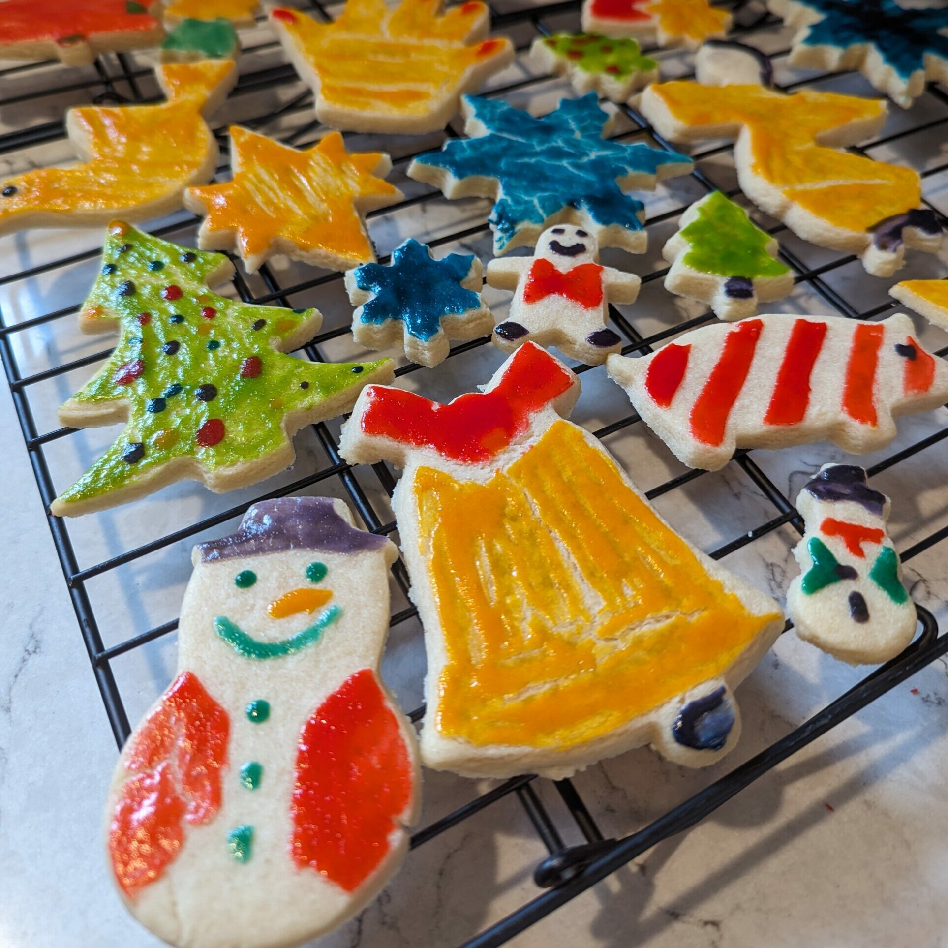 Family Treat Cookies on Rack