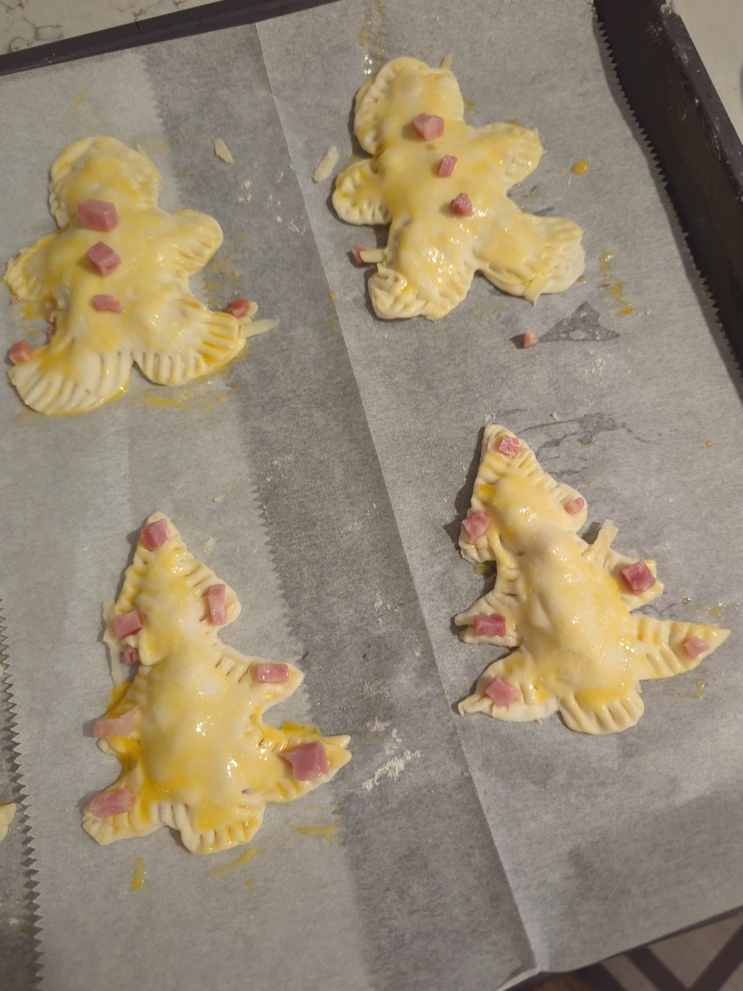 Ready to Bake Ham & Cheese Pockets