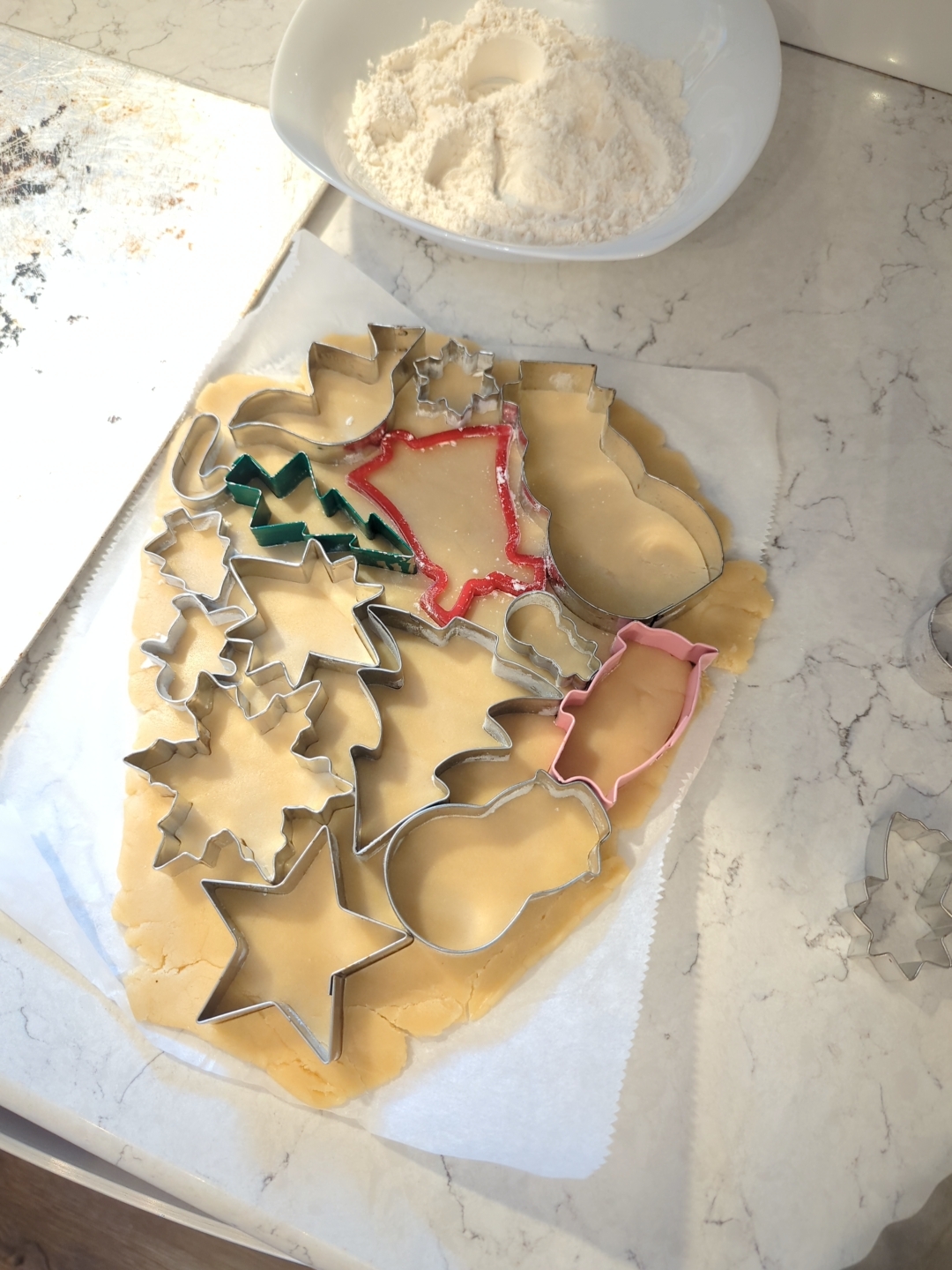 Family Treat Painted Cookies Cutout